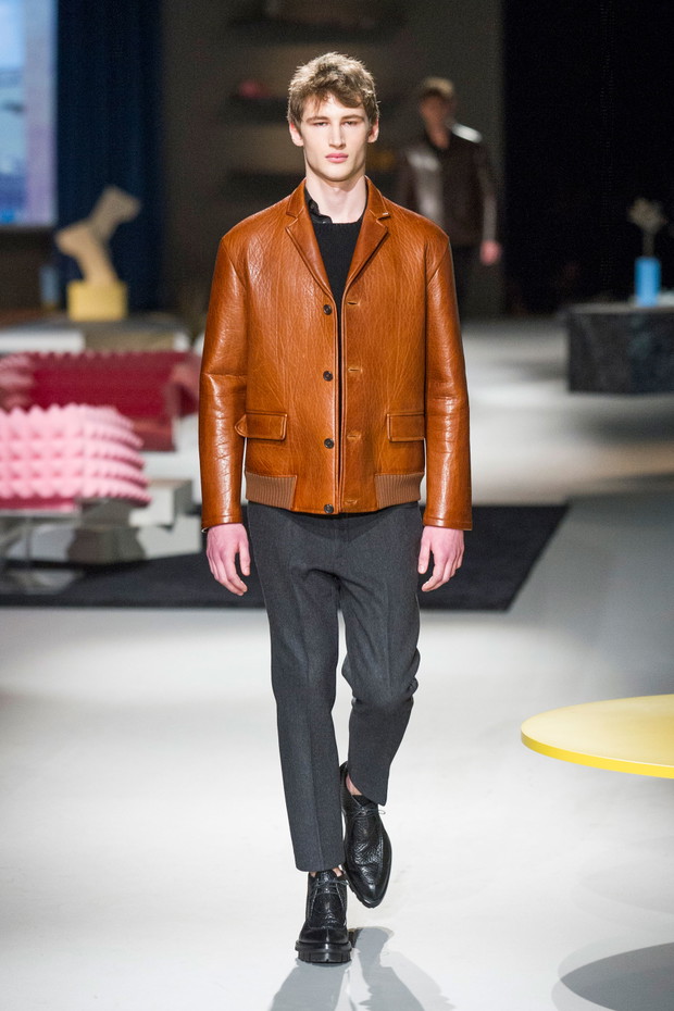 Prada jesień-zima 2013/2014 - pokaz męskiej kolekcji