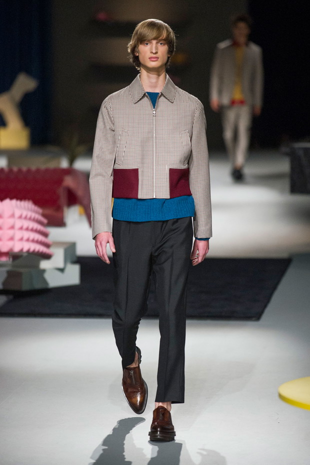 Prada jesień-zima 2013/2014 - pokaz męskiej kolekcji