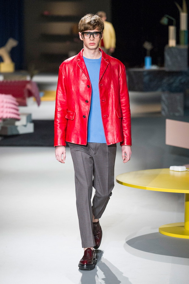 Prada jesień-zima 2013/2014 - pokaz męskiej kolekcji