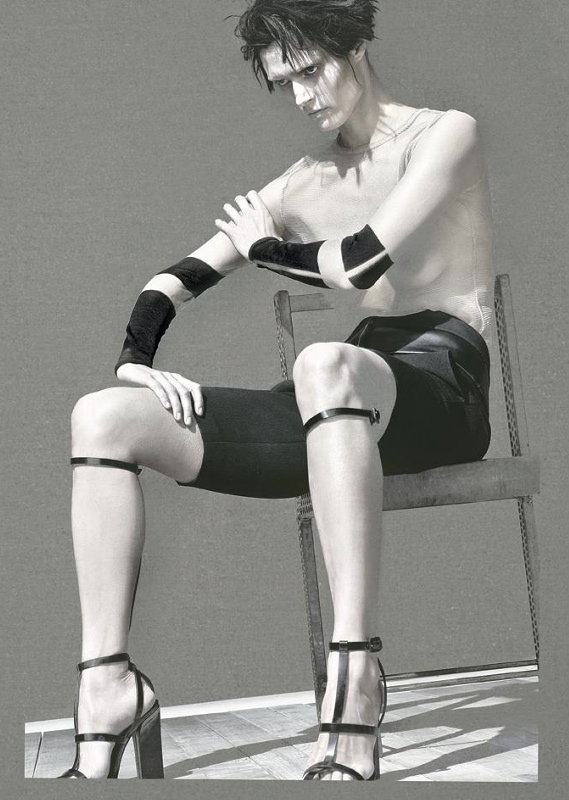 Małgosia Bela w kampanii Alexander Wang wiosna-lato 2013