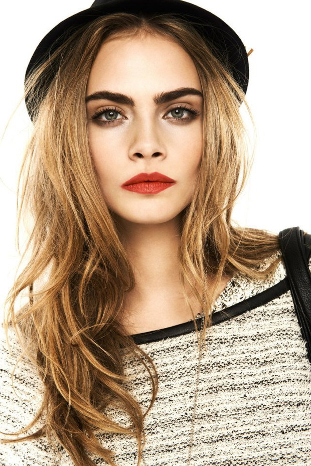 Cara Delevingne w lookbooku Reserved wiosna 2013