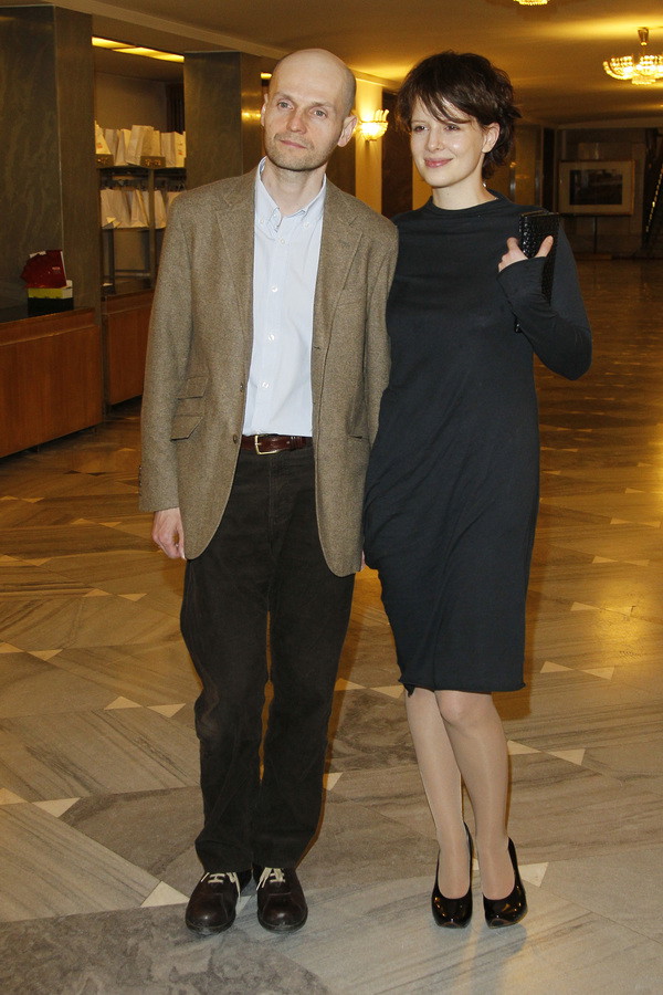 Iwan Wyrypajew i Karolina Gruszka na gali Paszporty Polityki 2012 (fot. Akpa)