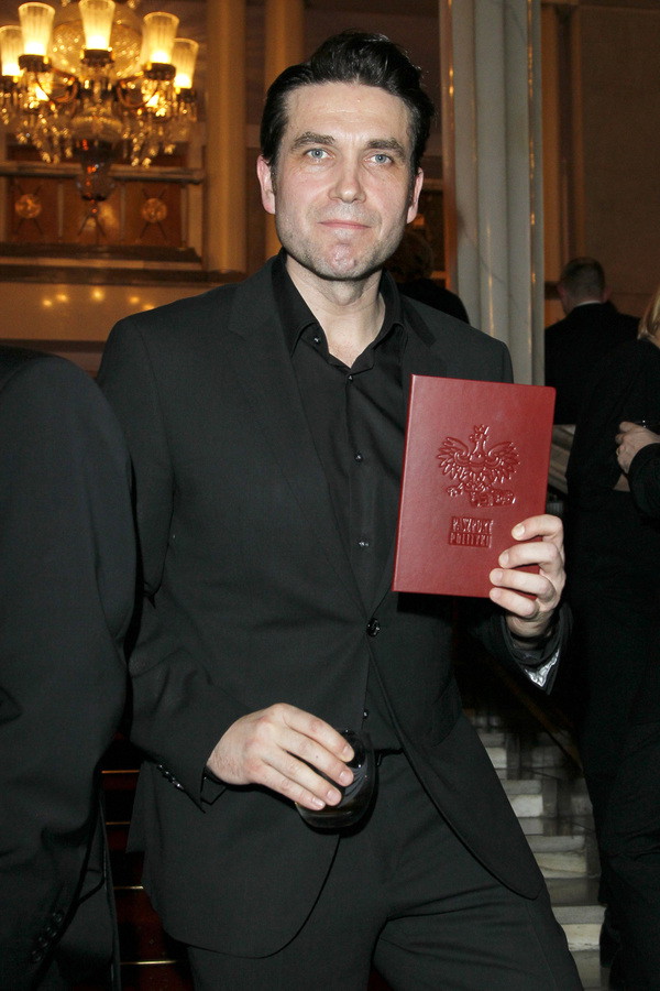 Marcin Dorociński na gali Paszporty Polityki 2012 (fot. Akpa)