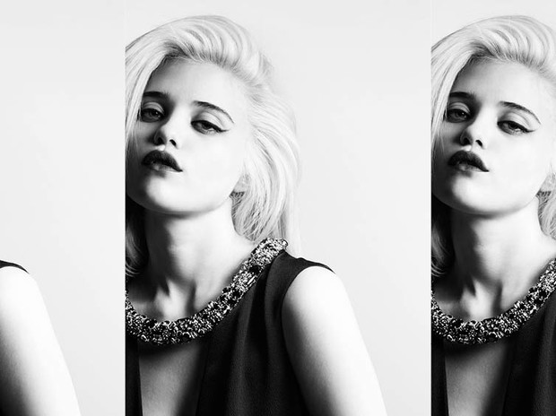 Sky Ferreira w lookbooku Saint Laurent Paris