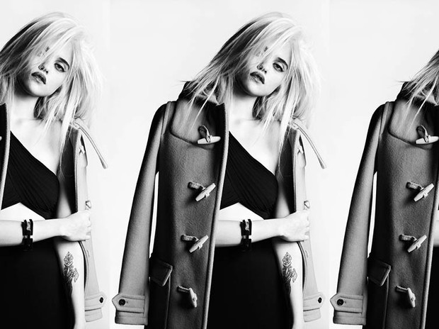 Sky Ferreira w lookbooku Saint Laurent Paris