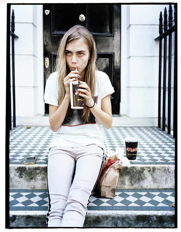 Cara Delevingne prywatnie dla Style