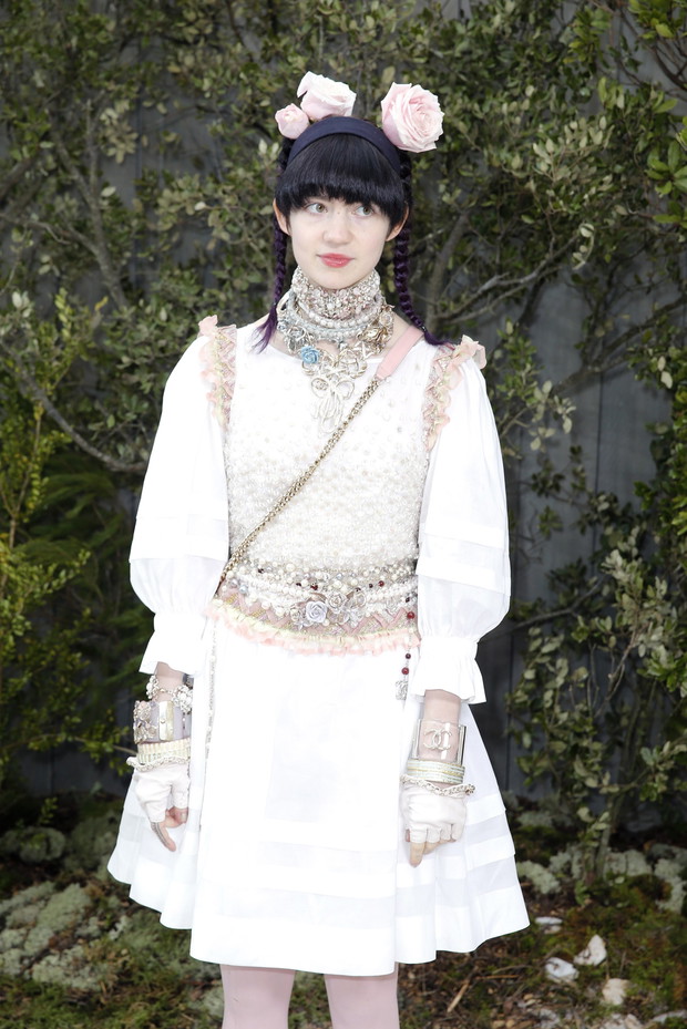 Gwiazdy na pokazie Chanel haute couture wiosna-lato 2013