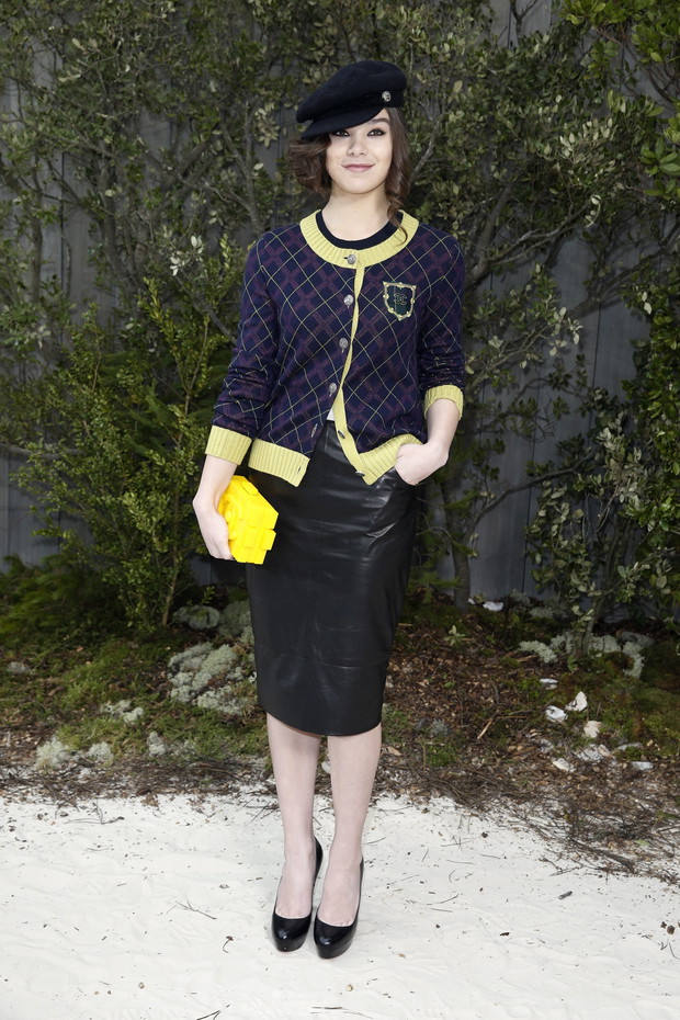 Gwiazdy na pokazie Chanel haute couture wiosna-lato 2013