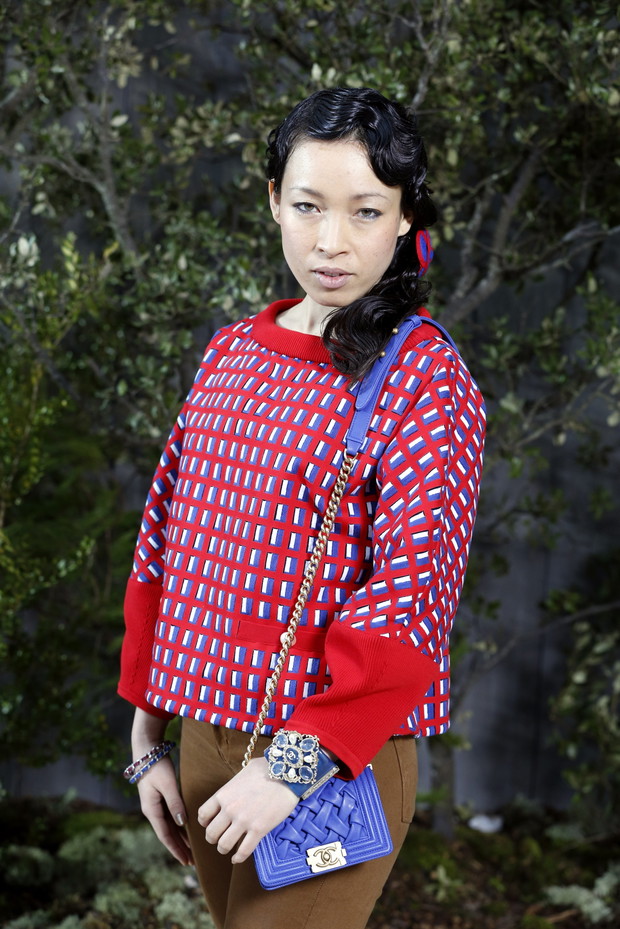 Gwiazdy na pokazie Chanel haute couture wiosna-lato 2013