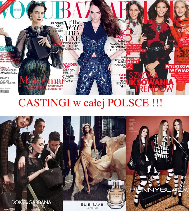 Zostań modelką D'vision! Castingi w całej Polsce