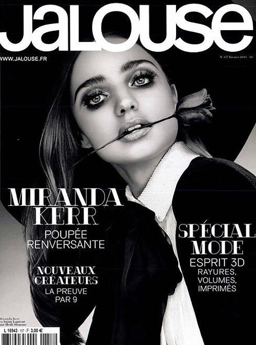 Miranda Kerr w stylu retro w magazynie Jalouse