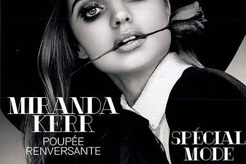 Miranda Kerr w stylu retro w magazynie Jalouse