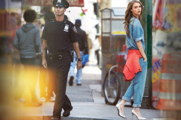 Cara Delevingne w kampanii DKNY