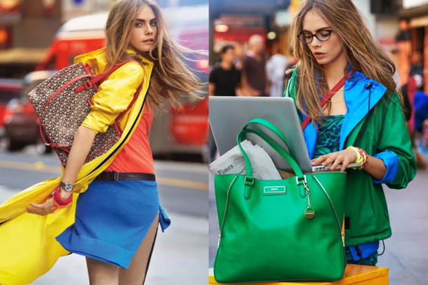 Cara Delevingne w kampanii DKNY