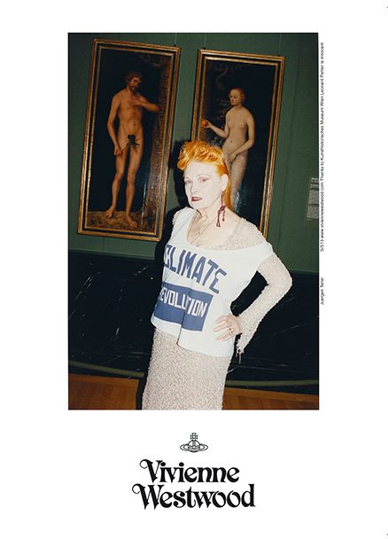Kate Moss w kampanii Vivienne Westwood Gold Label