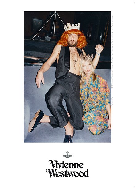 Kate Moss w kampanii Vivienne Westwood Gold Label