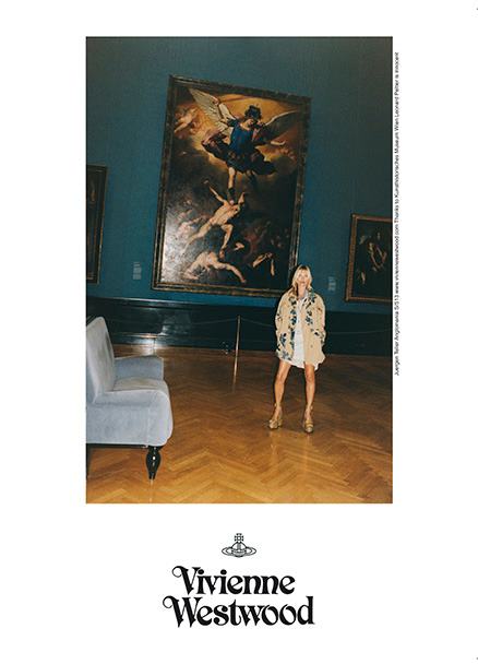Kate Moss w kampanii Vivienne Westwood Gold Label