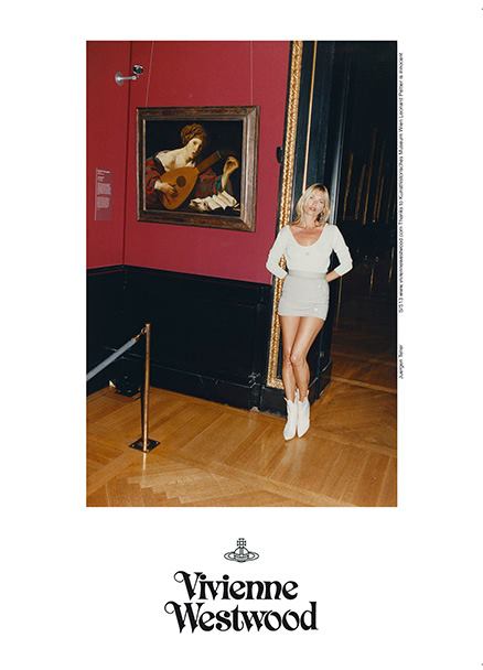 Kate Moss w kampanii Vivienne Westwood Gold Label