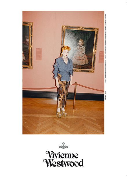 Kate Moss w kampanii Vivienne Westwood Gold Label