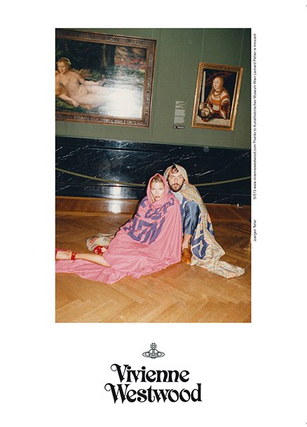 Kate Moss w kampanii Vivienne Westwood Gold Label