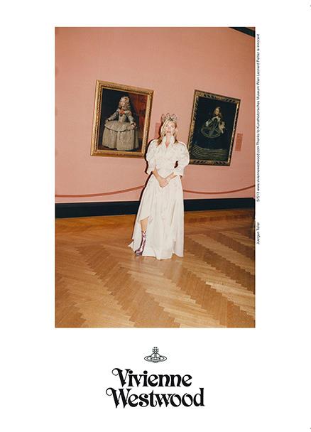 Kate Moss w kampanii Vivienne Westwood Gold Label