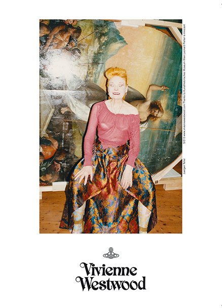 Kate Moss w kampanii Vivienne Westwood Gold Label