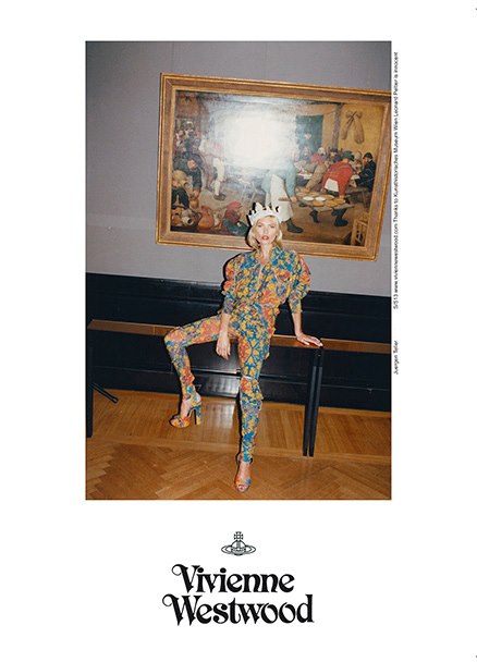 Kate Moss w kampanii Vivienne Westwood Gold Label