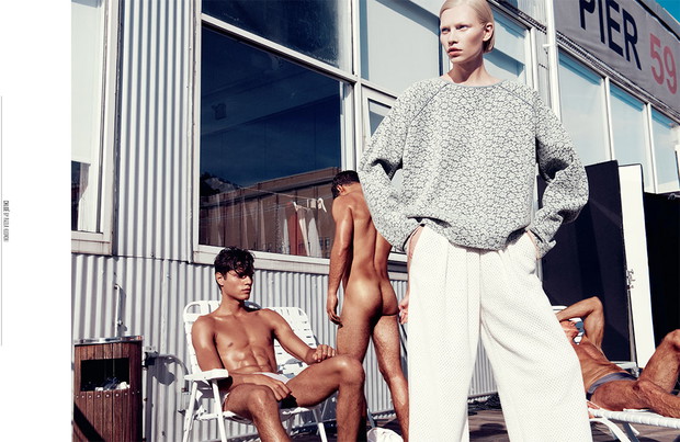 Aline Weber na zdj. Paoli Kudacki, 25 Magazine #2, fot. via models