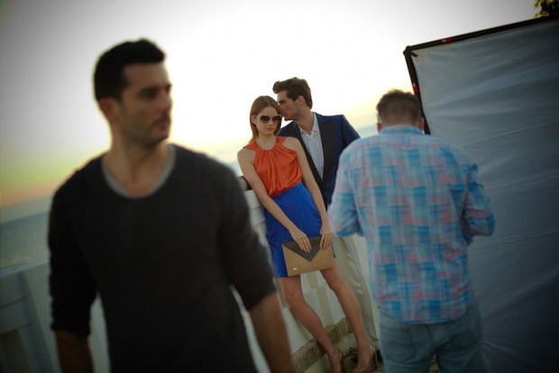 Backstage kampanii marki Wojas wiosna-lato 2013