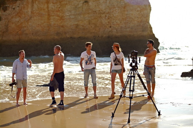 Backstage kampanii marki Wojas wiosna-lato 2013