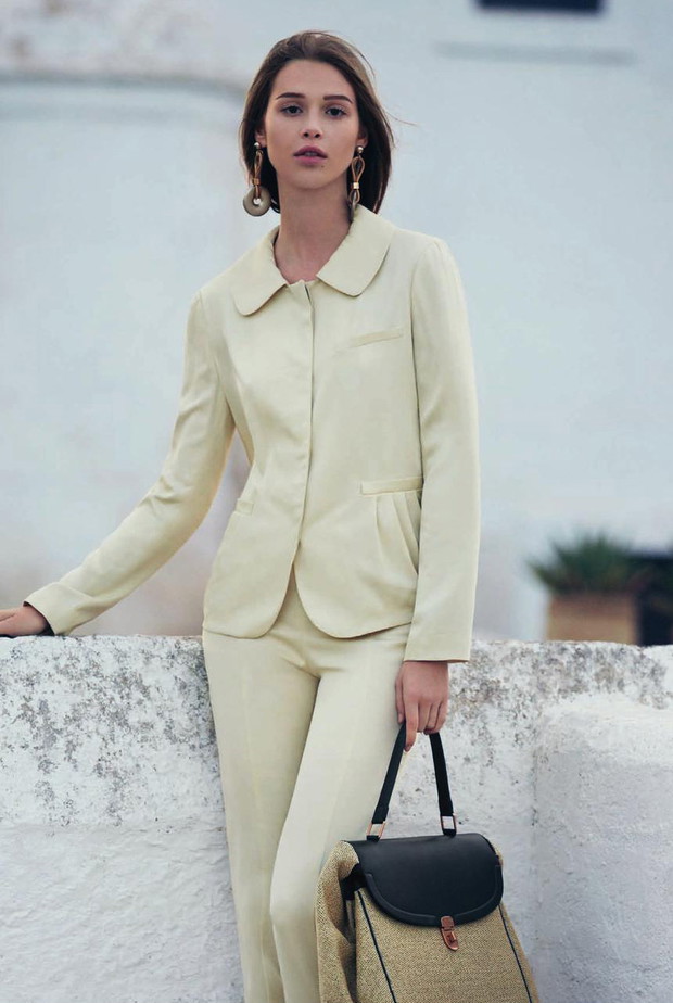 Daga Ziober w kampanii Emporio Armani wiosna-lato 2013