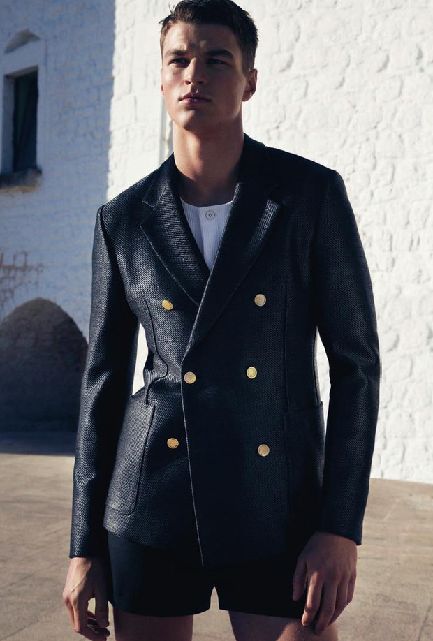 Daga Ziober w kampanii Emporio Armani wiosna-lato 2013