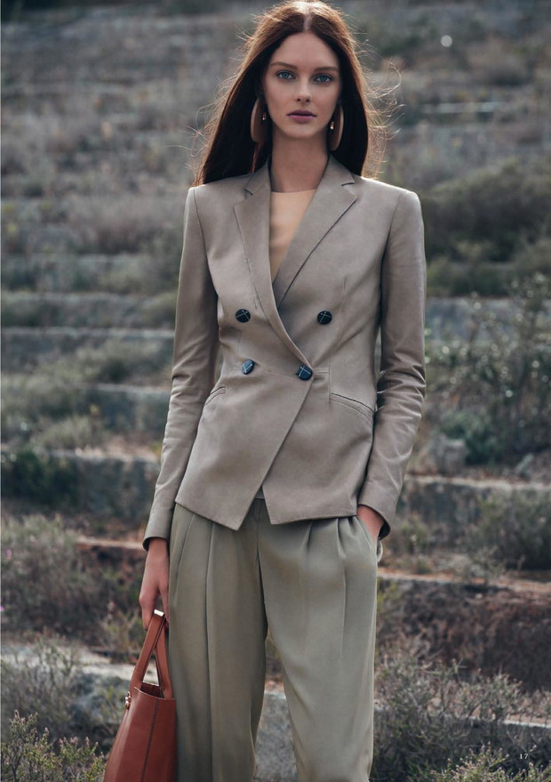 Daga Ziober w kampanii Emporio Armani wiosna-lato 2013