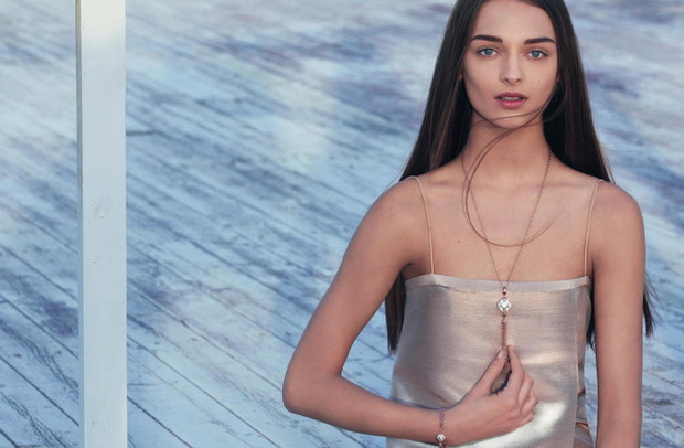 Daga Ziober w kampanii Emporio Armani wiosna-lato 2013