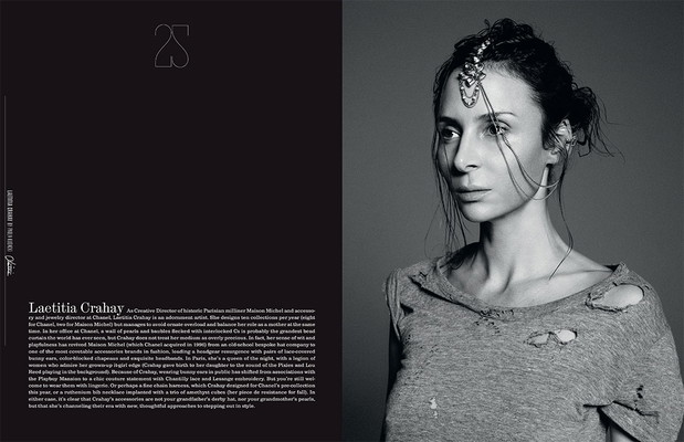 Laetitia Crahay na zdj. Paoli Kudacki, 25 Magazine #2, fot. via models