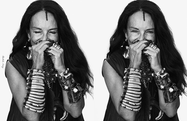 Michele Lamy na zdj. Warda Ivana Rafika, 25 Magazine #2, fot. via models