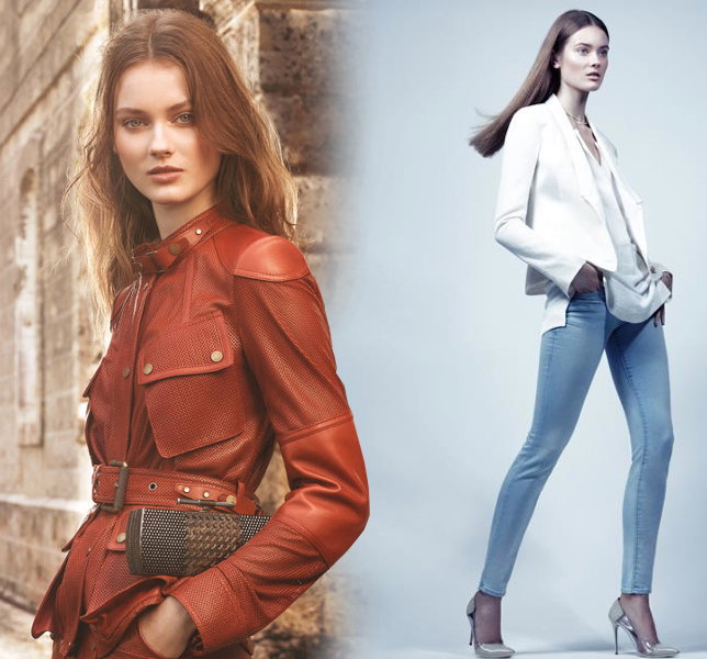 JAC w kampaniach Belstaff i J Brand wiosna-lato 2013