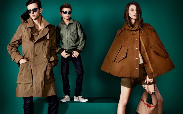 Kampania Burberry z Romeo Beckhamem WSZYSTKIE ZDJĘCIA
