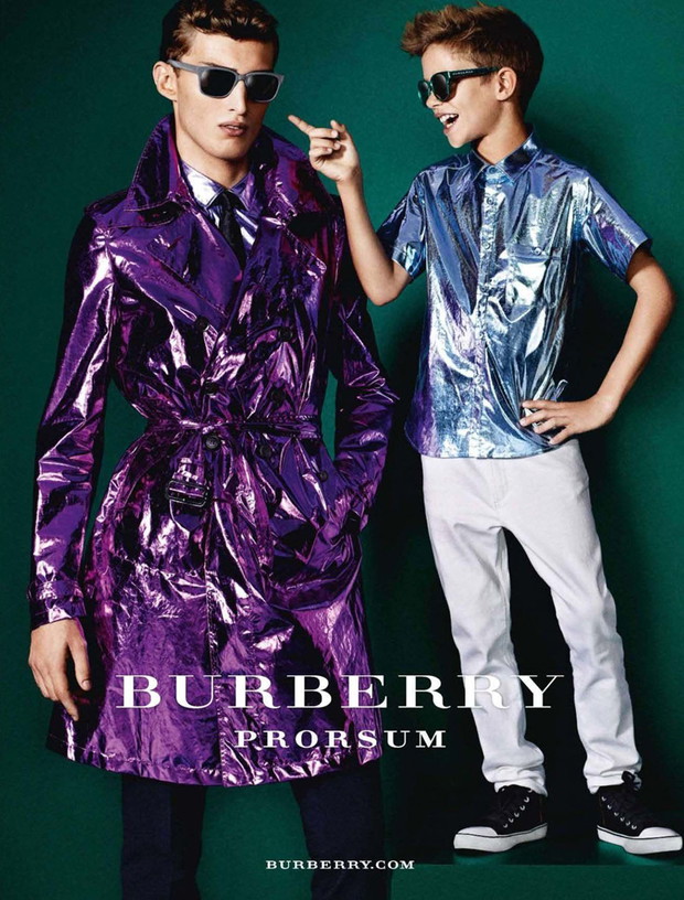 Kampania Burberry z Romeo Beckhamem WSZYSTKIE ZDJĘCIA