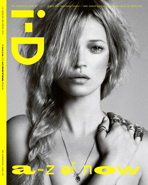 Kate Moss w i-D Pre-Spring 2013, fot. Daniele & Iango