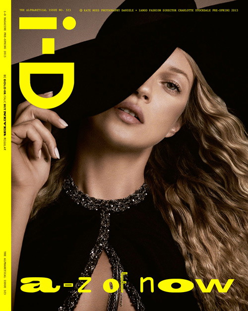 Kate Moss w i-D Pre-Spring 2013, fot. Daniele & Iango
