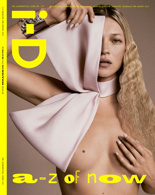 Kate Moss w i-D Pre-Spring 2013, fot. Daniele & Iango
