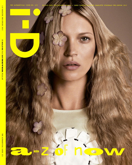 Kate Moss w i-D Pre-Spring 2013, fot. Daniele & Iango