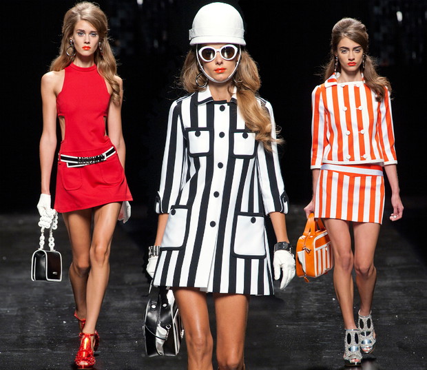Moschino wiosna-lato 2013, fot. Imaxtree