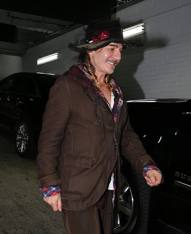 John Galliano po dwuletniej przerwie, luty 2013, fot. East News