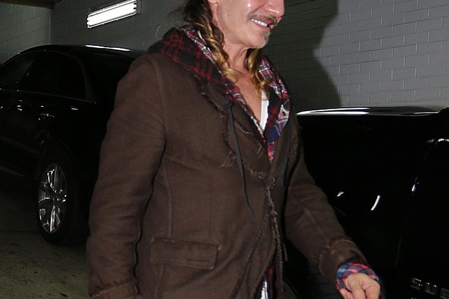John Galliano po dwuletniej przerwie, luty 2013, fot. East News