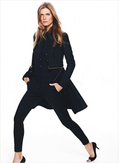 Małgosia Bela w lookbooku Mango na wiosnę 2013