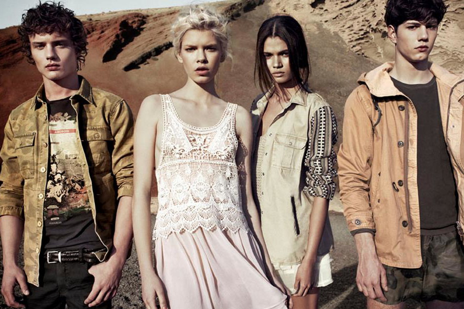 Kampania Pull&Bear wiosna lato 2013, fot. facebook.com/pullandbear