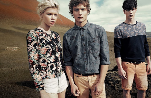Kampania Pull&Bear wiosna lato 2013, fot. facebook.com/pullandbear