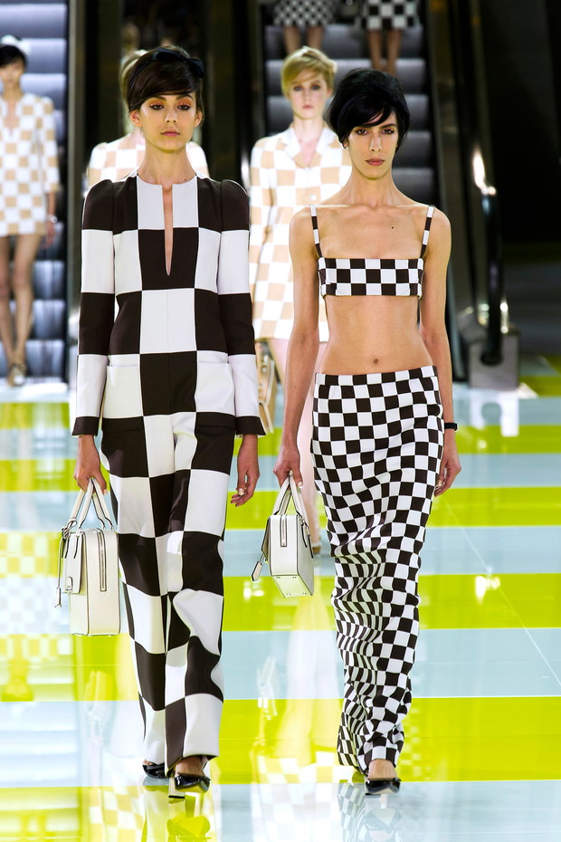Louis Vuitton wiosna-lato 2013, fot. Imaxtree